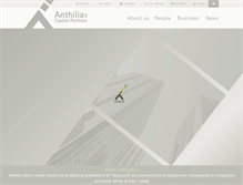 Tablet Screenshot of anthilia.it